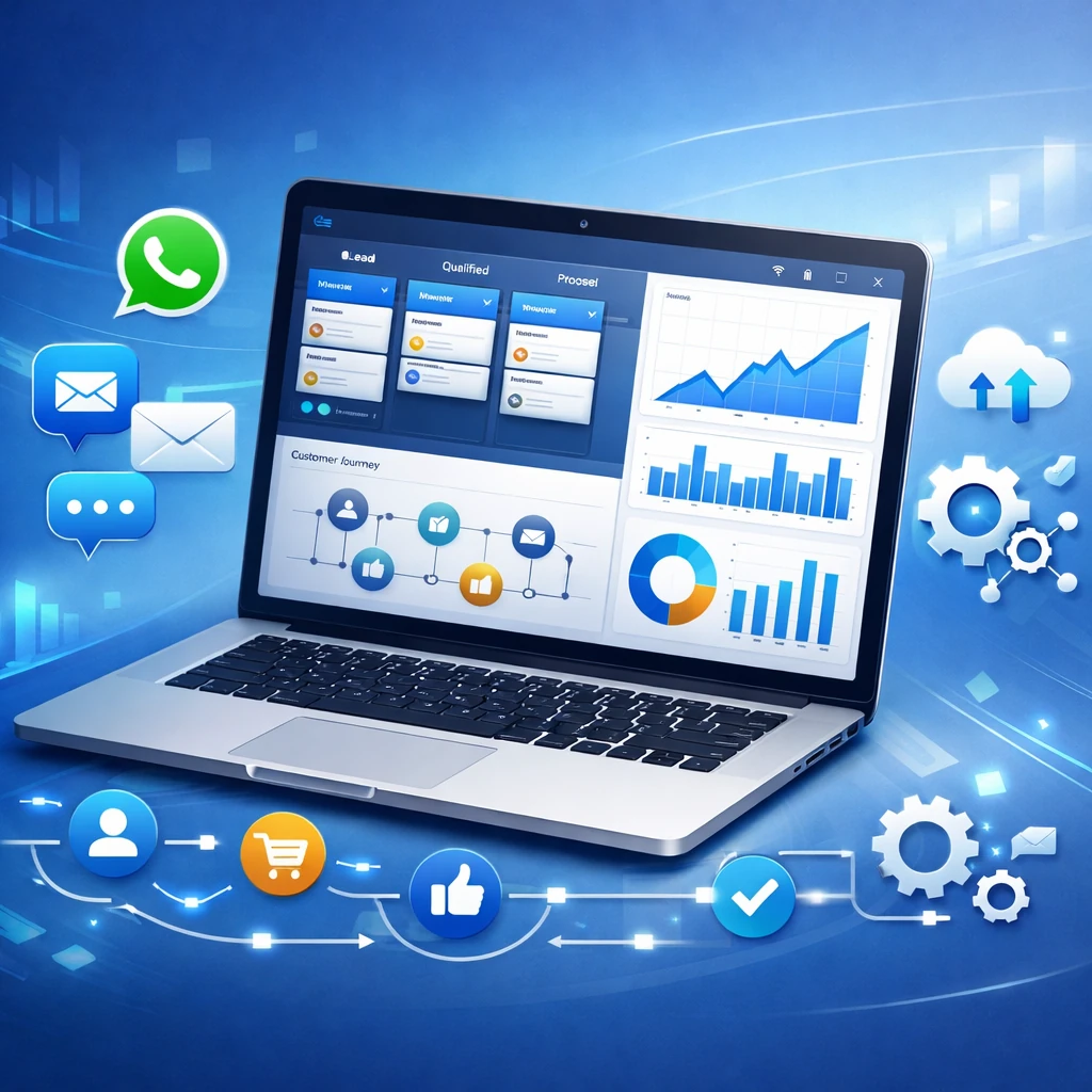 نرم افزار CRM تراز – داشبورد هوشمند فروش و بازاریابی Tarazcrm