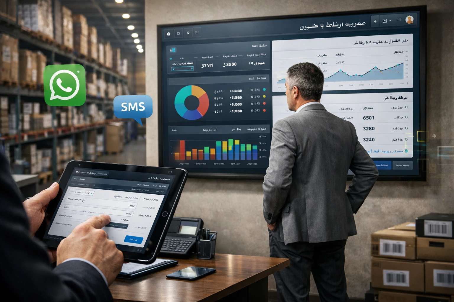نرم افزار CRM برای شرکت پخش مویرگی و بازرگانی با مدیریت انبار و فروش