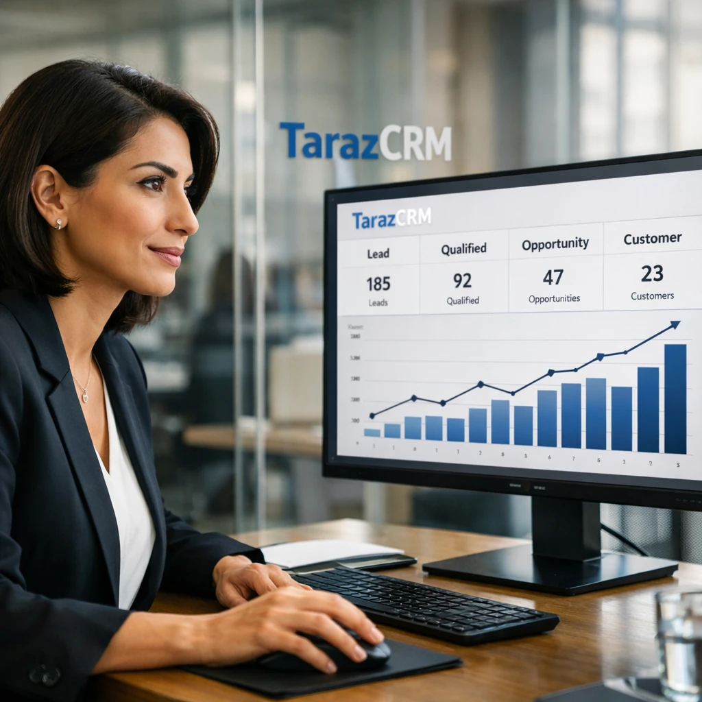 نقش فرآیند فروش در CRM برای افزایش نرخ تبدیل لید به مشتری