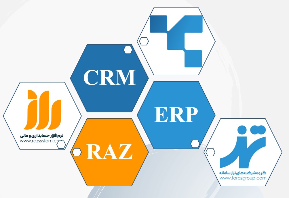 تصویر یکپارچگی سیستم سی آر ام Tarazcrm با نرم افزار حسابداری Razsystem برای افزایش بهره‌وری کسب‌وکار
